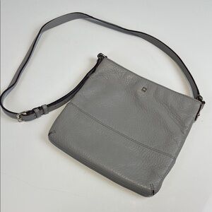 Kate Spade Gray Crossbody Bag with Adjustable Strap